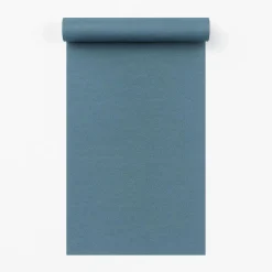 Dutch Wallcoverings Vliesbehang Linen & Textures uni - blauw - 10,05m x 53cm Online