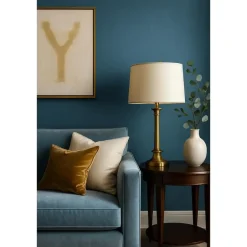 Dutch Wallcoverings Vliesbehang Linen & Textures uni - blauw - 10,05m x 53cm Online