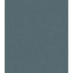 Dutch Wallcoverings Vliesbehang Linen & Textures uni - blauw - 10,05m x 53cm Online