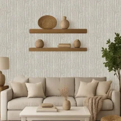 Dutch Wallcoverings Vliesbehang Embellish silk texture - grijs - 10,05m x 53cm Online