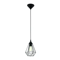 EDI light Tarbes Hanglamp - E27 - Ø 17,5 cm - Grijs Best