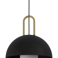 EDI light CalmaneraHanglamp-E27-Ø32,5cm-Zwart/Geelkoper Clearance