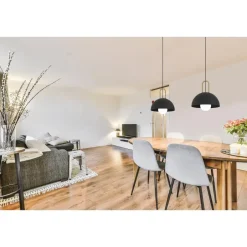 EDI light CalmaneraHanglamp-E27-Ø32,5cm-Zwart/Geelkoper Clearance