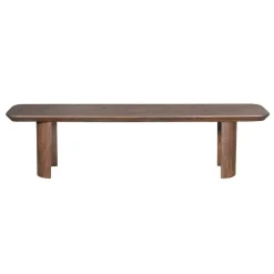 StarFurn Eetkamerbank Bruin Hout - 280x38x45cm - Maré