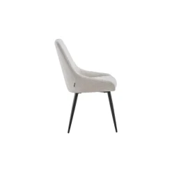 Furnihaus Eetkamerstoel Oscar Beige Stof Set van 2 New