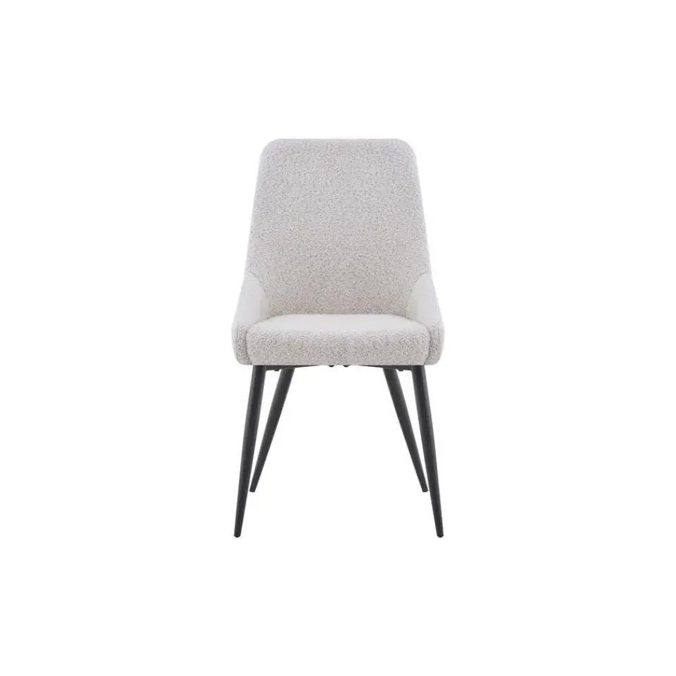 Furnihaus Eetkamerstoel Oscar Beige Boucle Set van 2 Clearance