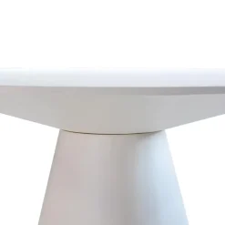 Giga Meubel Eetkamertafel Rond Beige - 150cm - Kolompoot Clearance