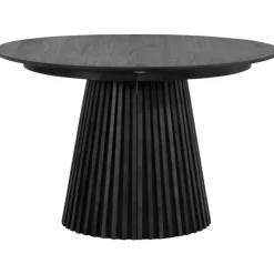 Leen Bakker Eettafel Irene - zwart - uitschuifbaar Clearance