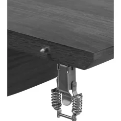 Leen Bakker Eettafel Irene - zwart - uitschuifbaar Clearance