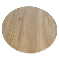StarFurn Eettafel Naturel Hout - 130x130x76cm - Ferris Clearance