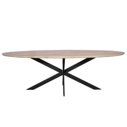 StarFurn Eettafel Naturel Hout - 240x110x76cm - Ferris Discount