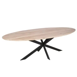 StarFurn Eettafel Naturel Hout - 240x110x76cm - Ferris Discount