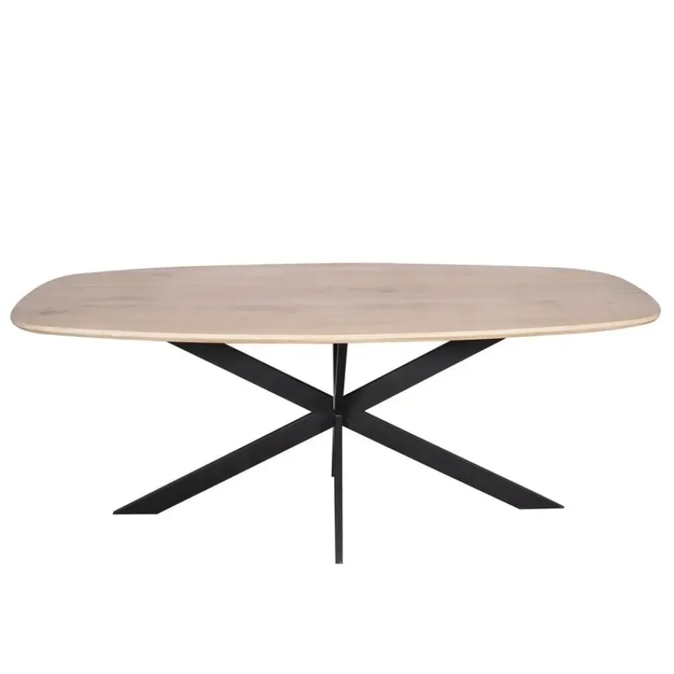 StarFurn Eettafel Naturel Hout - 200x100x76cm - Ferris Outlet