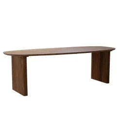 Giga Meubel Eettafel Naturel Mangohout - 4-6 Personen - 180x90x76cm - Aya Hot