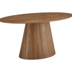 Giga Living Eettafel Ovaal 160cm - Naturel Eikenhout - 4-6 Personen - Tango Online