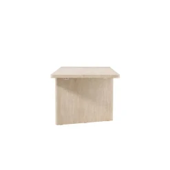 Fjôrd Eettafel Rechthoek - Beige MDF - 240x100x75cm - Skagen Clearance
