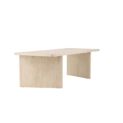 Fjôrd Eettafel Rechthoek - Beige MDF - 240x100x75cm - Skagen Clearance