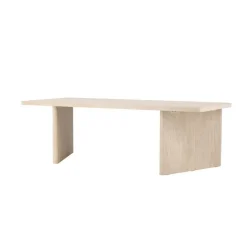 Fjôrd Eettafel Rechthoek - Beige MDF - 240x100x75cm - Skagen Clearance
