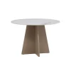 Fjôrd Eettafel Rond - Beige Steen - 110x110x75cm - Bootcut Clearance