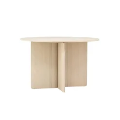 Fjôrd Eettafel Rond - Naturel - 120x120x76cm - Tyresö Outlet