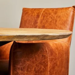 StarFurn Eettafel Rond Naturel Hout - 140x140x77cm - Arlington New