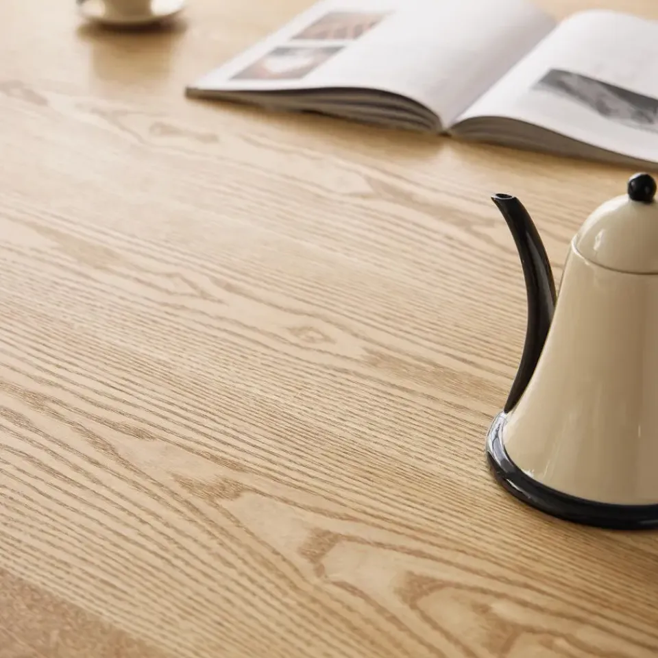 Nordlys Eettafel voor 6 personen Rond Hout