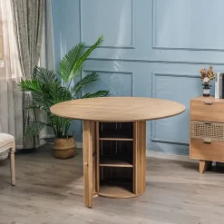 Nordlys Eettafel voor 6 personen van massief grenen D120 Outlet