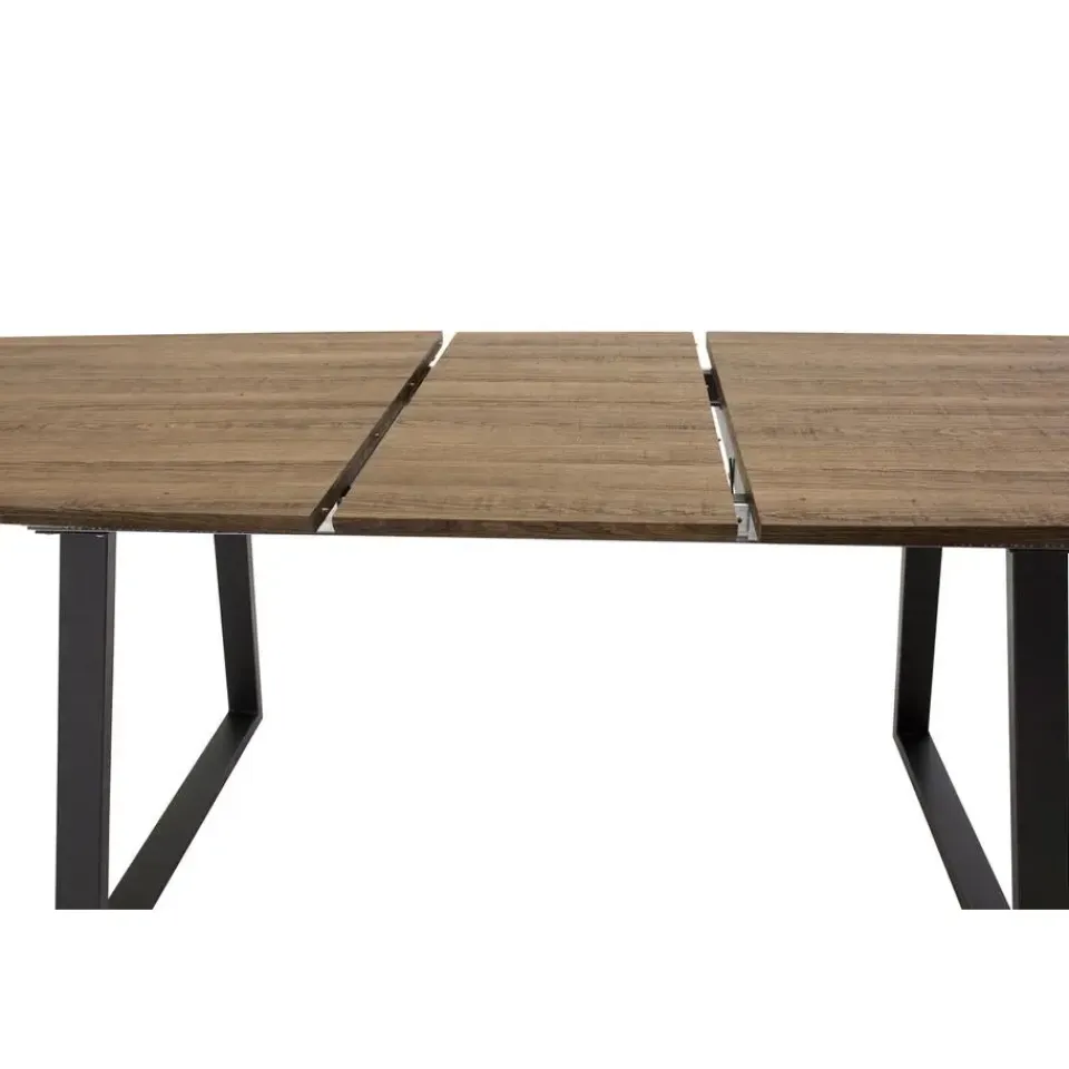 Fjôrd Eettafel Walnoot Hout Uitschuifbaar - 160x85x75cm - Inca Best