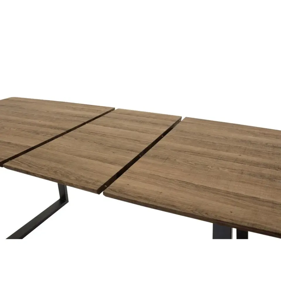 Fjôrd Eettafel Walnoot Hout Uitschuifbaar - 160x85x75cm - Inca Best