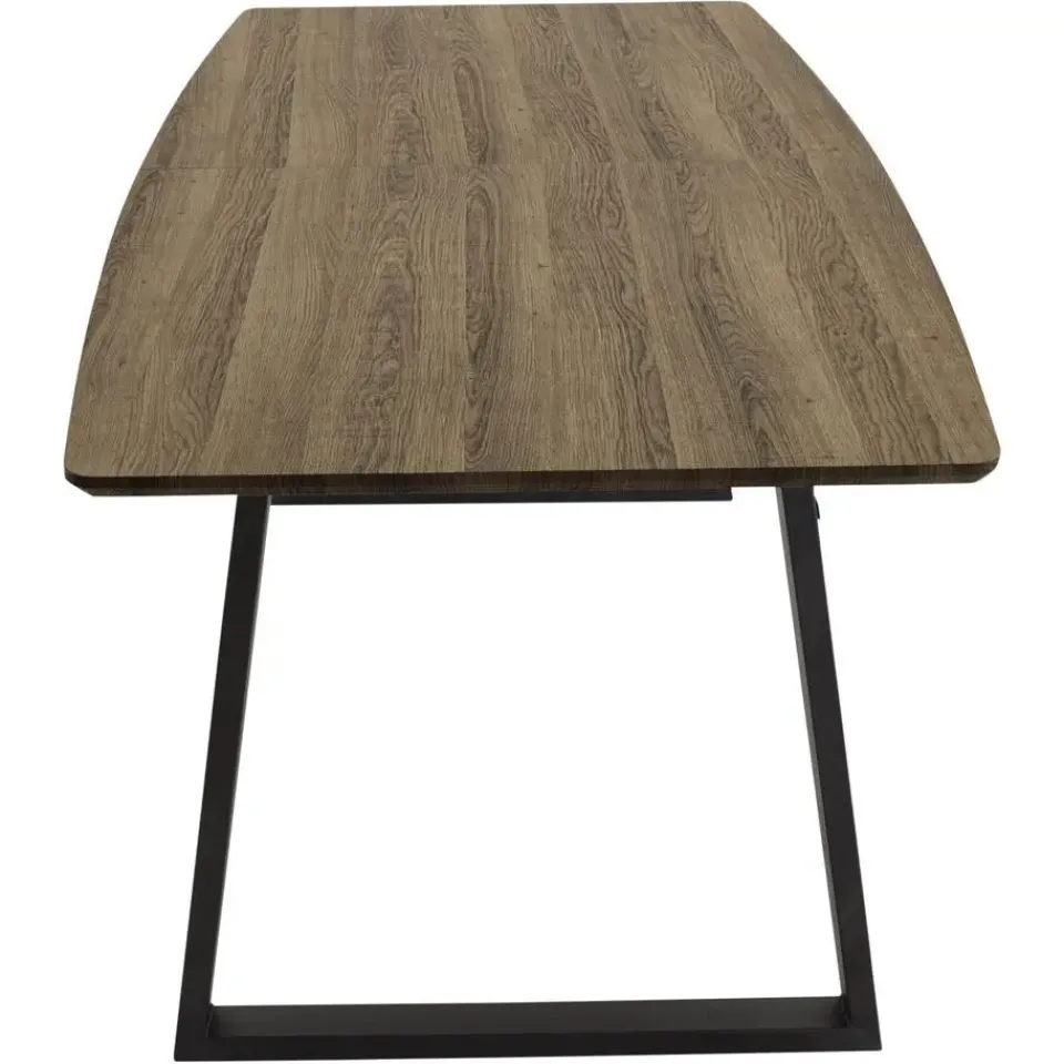Fjôrd Eettafel Walnoot Hout Uitschuifbaar - 160x85x75cm - Inca Best