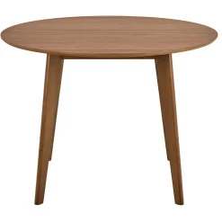 Giga Living Eettafel Walnoot Rond - 105x105x76cm - Levi Online