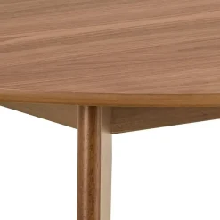 Giga Living Eettafel Walnoot Rond - 105x105x76cm - Levi Online