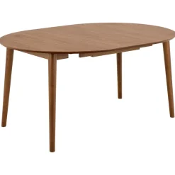 Giga Living Eettafel Walnoot Uitschuifbaar - 154x115x75 cm - Gradje Best