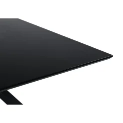 Fjôrd Eettafel Zwart Hout - 180x90x75cm - Piazza Sale