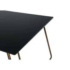 Fjôrd Eettafel Zwart Hout - 190x90x75cm - Petra Distressed New