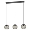 EGLO Almanzora Hanglamp - E27 - 90 cm - Staal - Zwart/Koper Online