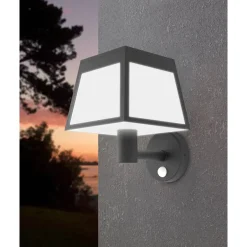 EGLO Altilia Solar Wandlamp - LED - 20 cm - Zwart/Wit Hot