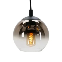 EGLO Ariscani 1 Hanglamp - E27 - Ø 20 cm - Koperglas - Zwart Hot