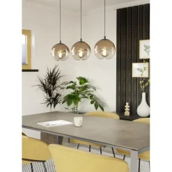 EGLO Ariscani 1 Hanglamp - E27 - 76,5 cm - Koperglas - Zwart Best