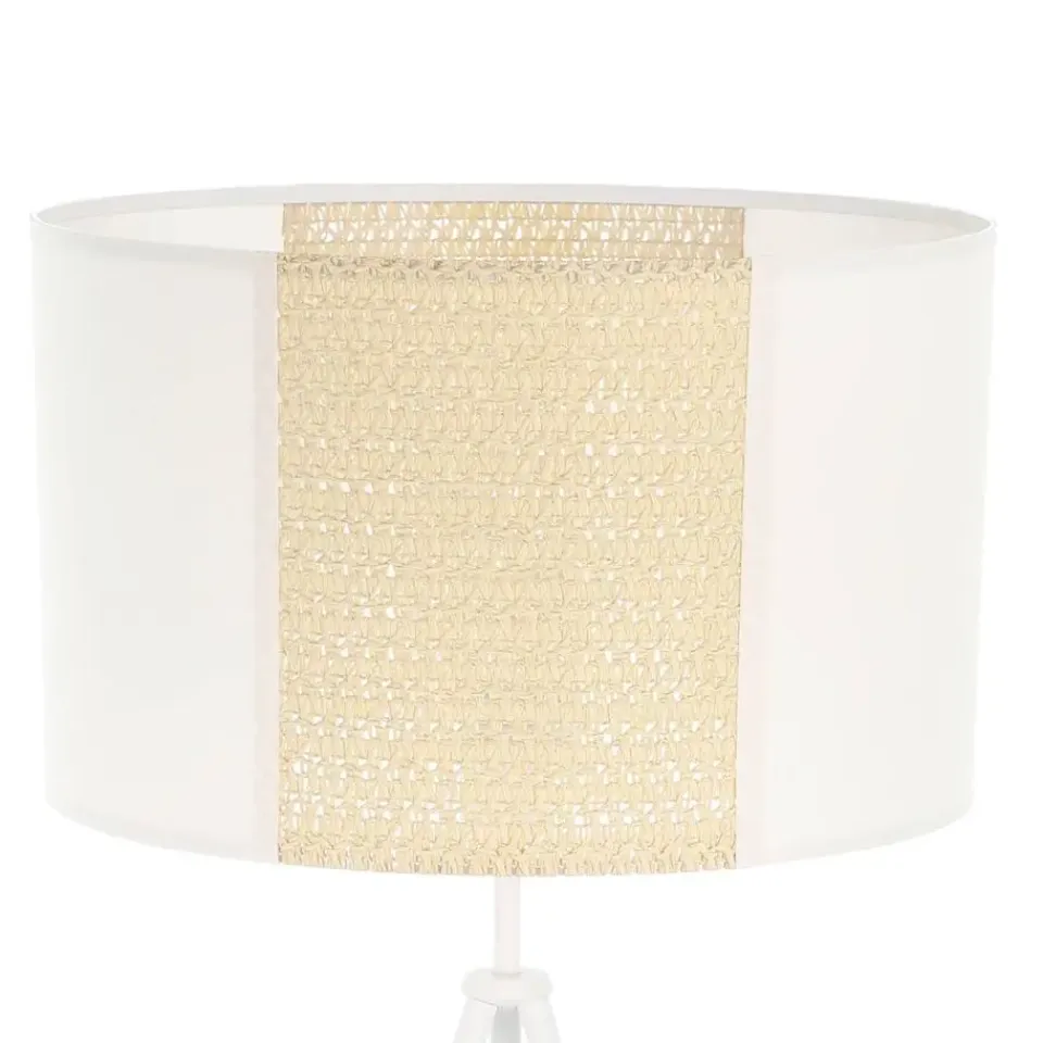 EGLO Arnhem Staande lamp - E27 - Papier/Staal - Wit/Bruin Discount