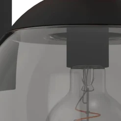 EGLO Bufalata Wandlamp - buitenverlichting - E27 - Zwart, bruin New