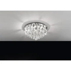 EGLO Calaonda Plafonnière - G9 - RVS/Glas - Chroom Best