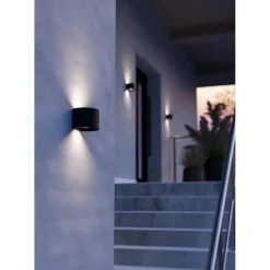 EGLO Calpino 3 Wandlamp - LED - IP54 - Binnen/- Zwart Sale