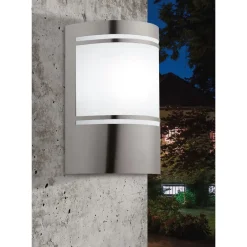 EGLO Cerno 2 Wandlamp - E27 - 14 cm - RVS