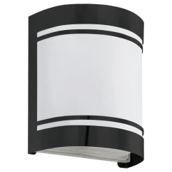 EGLO Cerno Wandlamp - E27 - Glas - Zwart/Wit Discount