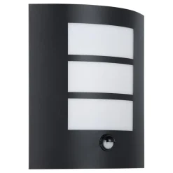 EGLO City Wandlamp - E27 - 23.5 cm - Zwart Outlet