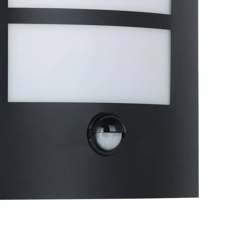 EGLO City Wandlamp - E27 - 23.5 cm - Zwart Outlet