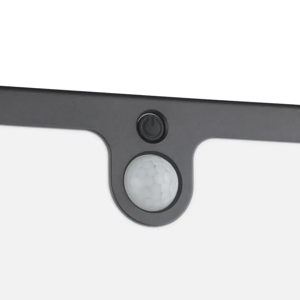 EGLO Croara Solar Wandlamp - LED - 15 cm - Antraciet/Wit Discount