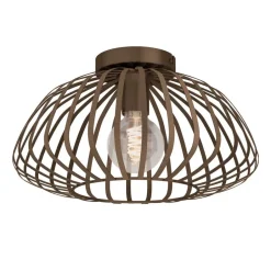 EGLO Espinal Plafondlamp - E27 - Ø 38.5 cm - Brons - Staal Online