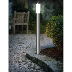 EGLO Helsinki Sokkellamp - Staande lamp - - E27 - 7.5 cm - RVS Sale